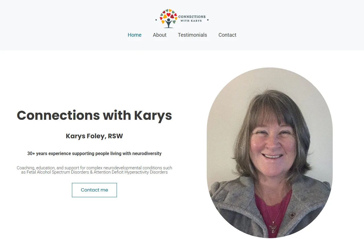 Connections with Karys homepage